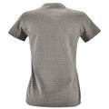 Grey Marl - Side - SOLS Womens-Ladies Imperial Fit Short Sleeve T-Shirt