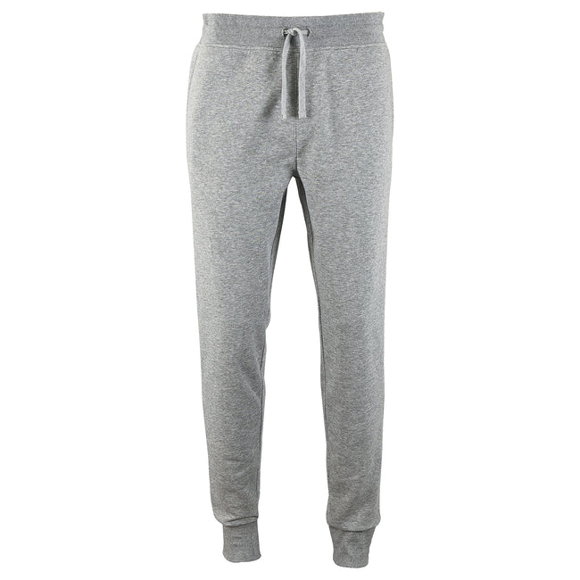 Grey Marl - Front - SOLS Mens Jake Slim Fit Jogging Bottoms