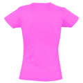 Candy Pink - Back - SOLS Womens-Ladies Imperial Short-Sleeved T-Shirt