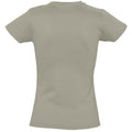 Khaki - Back - SOLS Womens-Ladies Imperial Short-Sleeved T-Shirt