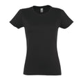 Dark Grey - Front - SOLS Womens-Ladies Imperial Short-Sleeved T-Shirt