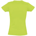 Apple Green - Back - SOLS Womens-Ladies Imperial Short-Sleeved T-Shirt