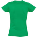 Kelly Green - Back - SOLS Womens-Ladies Imperial Short-Sleeved T-Shirt
