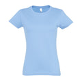 Sky Blue - Front - SOLS Womens-Ladies Imperial Short-Sleeved T-Shirt