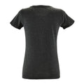 Charcoal Marl - Lifestyle - SOLS Womens-Ladies Regent Fit Short Sleeve T-Shirt