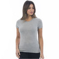 Heather Grey - Back - AWDis Womens-Ladies Girlie Tri-Blend T-Shirt