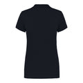 Navy - Back - Kariban Womens-Ladies Organic Pique Polo Shirt