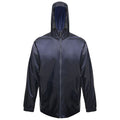 Navy - Front - Regatta Pro Mens Packaway Waterproof Breathable Jacket