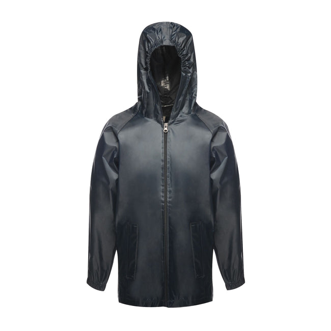 Navy - Front - Regatta Childrens-Kids Pro Stormbreak Waterproof Jacket