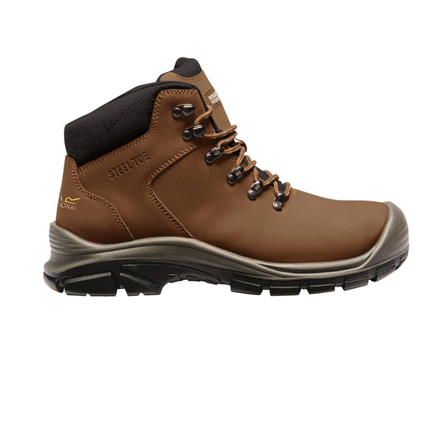 Peat - Back - Regatta Hardwear Mens Peakdale S3 Safety Hikers