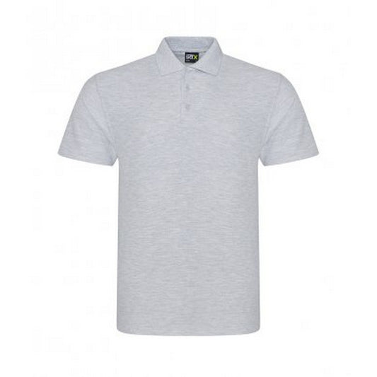 Heather - Front - PRO RTX Mens Pro Pique Polo Shirt
