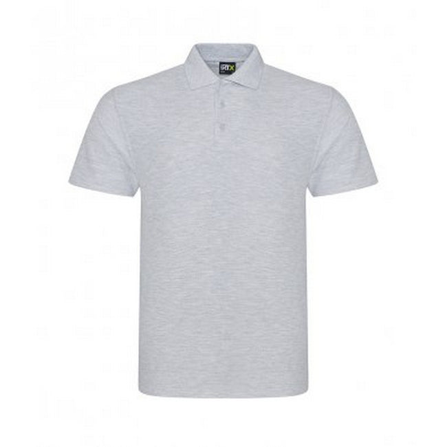 Heather - Front - PRO RTX Mens Pro Pique Polo Shirt