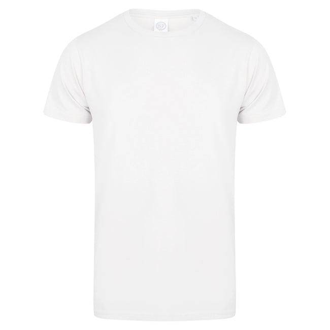 White - Front - SF Minni Childrens-Kids Feel Good Stretch T-Shirt