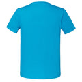 Azure - Back - Fruit Of The Loom Mens Ringspun Premium T-Shirt