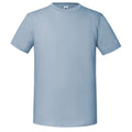 Mineral Blue - Front - Fruit Of The Loom Mens Ringspun Premium T-Shirt