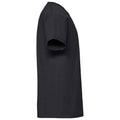 Black - Side - Fruit Of The Loom Mens Ringspun Premium T-Shirt