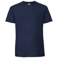Deep Navy - Front - Fruit Of The Loom Mens Ringspun Premium T-Shirt