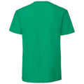 Kelly Green - Back - Fruit Of The Loom Mens Ringspun Premium T-Shirt
