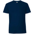 Mountain Blue - Front - Fruit Of The Loom Mens Ringspun Premium T-Shirt