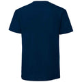 Mountain Blue - Back - Fruit Of The Loom Mens Ringspun Premium T-Shirt