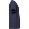 Navy - Side - Fruit Of The Loom Mens Ringspun Premium T-Shirt