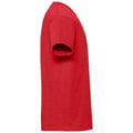 Red - Side - Fruit Of The Loom Mens Ringspun Premium T-Shirt