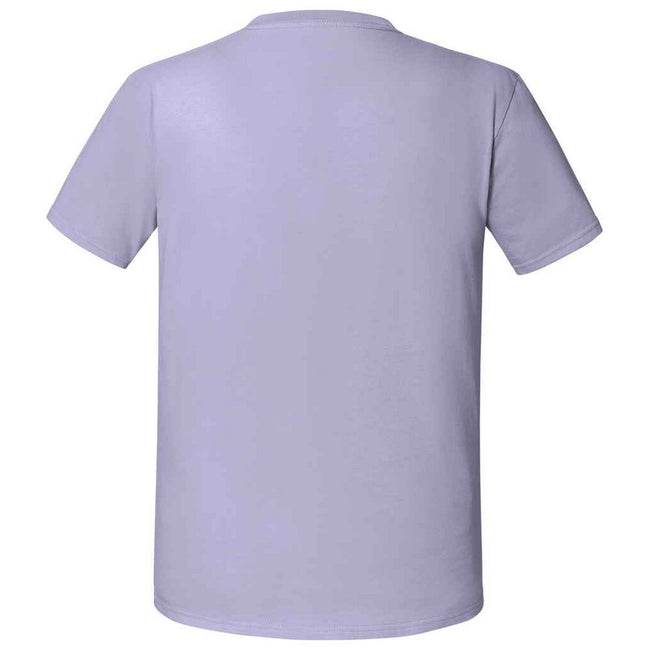 Soft Lavender - Back - Fruit Of The Loom Mens Ringspun Premium T-Shirt