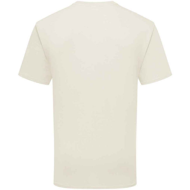 Natural - Back - Fruit Of The Loom Mens Ringspun Premium T-Shirt