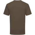 Truffle Brown - Back - Fruit Of The Loom Mens Ringspun Premium T-Shirt