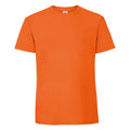 Orange - Front - Fruit Of The Loom Mens Ringspun Premium T-Shirt