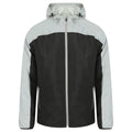 Black-Reflective - Front - Tombo Mens Hi-Vis Performance Jacket