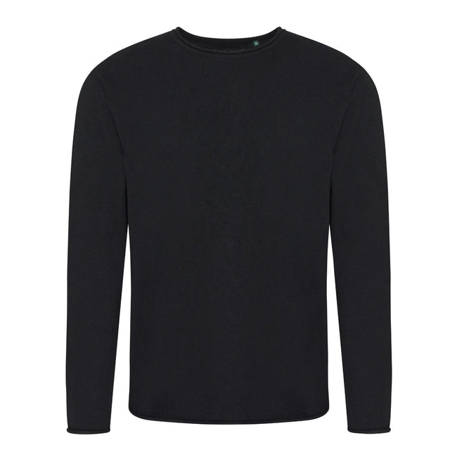Black - Front - Ecologie Mens Arenal Lightweight Sweater