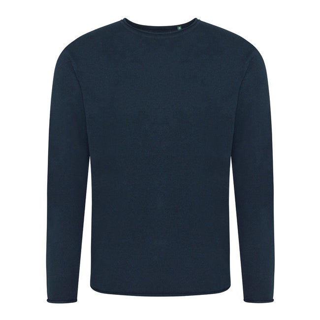 Navy - Front - Ecologie Mens Arenal Lightweight Sweater