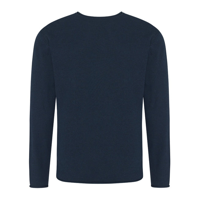 Navy - Back - Ecologie Mens Arenal Lightweight Sweater
