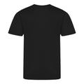 Jet Black - Back - AWDis Childrens-Kids Cool Smooth T-Shirt