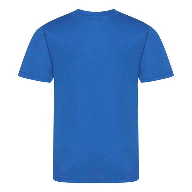Royal Blue - Back - AWDis Childrens-Kids Cool Smooth T-Shirt