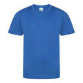 Royal Blue - Front - AWDis Childrens-Kids Cool Smooth T-Shirt