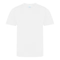 Arctic White - Front - AWDis Childrens-Kids Cool Smooth T-Shirt