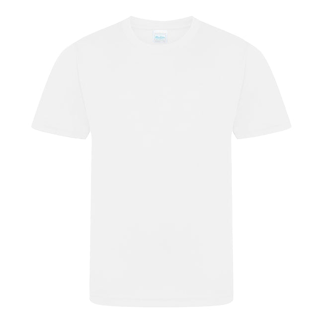 Arctic White - Front - AWDis Childrens-Kids Cool Smooth T-Shirt