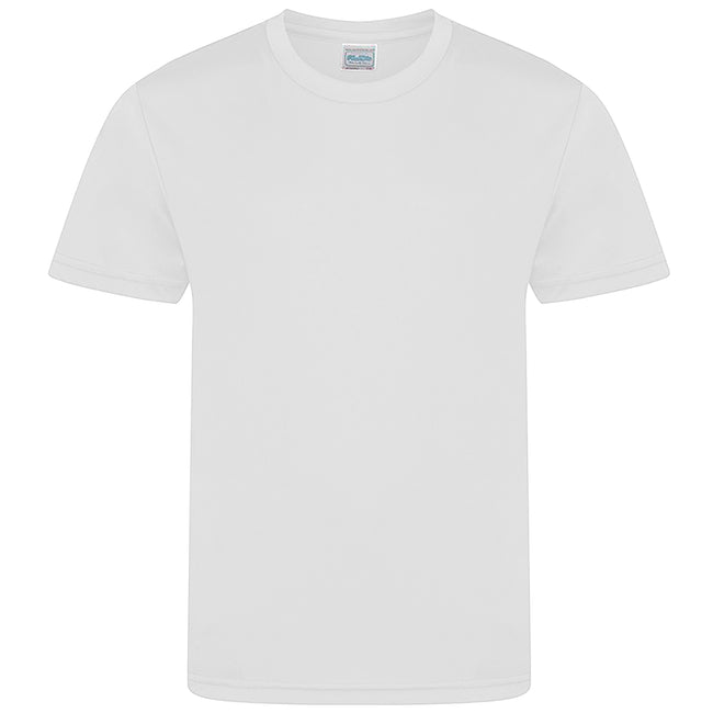 Arctic White - Front - AWDis Childrens-Kids Cool Smooth T-Shirt