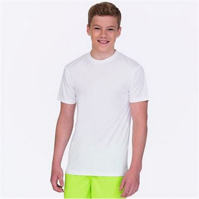 Arctic White - Back - AWDis Childrens-Kids Cool Smooth T-Shirt