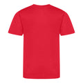 Red - Back - AWDis Childrens-Kids Cool Smooth T-Shirt
