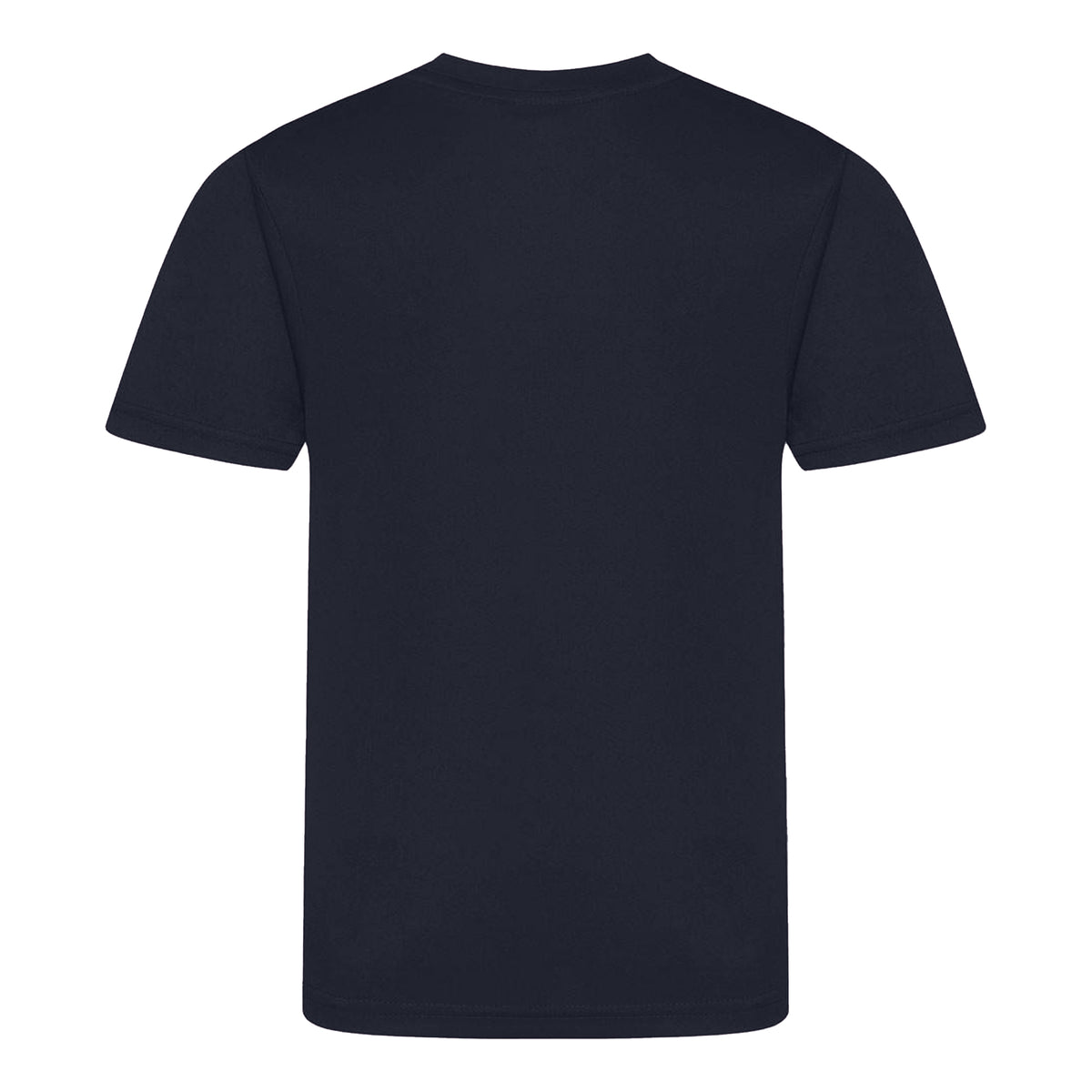 French Navy - Back - AWDis Childrens-Kids Cool Smooth T-Shirt