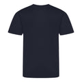 French Navy - Back - AWDis Childrens-Kids Cool Smooth T-Shirt