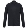Navy-Navy - Front - Finden & Hales Mens Knitted Tracksuit Top