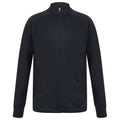 Navy-Navy - Front - Finden & Hales Mens Knitted Tracksuit Top