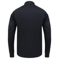 Navy-White - Back - Finden & Hales Mens Knitted Tracksuit Top