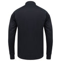Navy-White - Back - Finden & Hales Mens Knitted Tracksuit Top