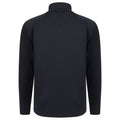 Navy-Navy - Back - Finden & Hales Childrens-Kids Boys Knitted Tracksuit Top