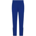 Royal Blue-White - Front - Finden & Hales Mens Knitted Tracksuit Pants